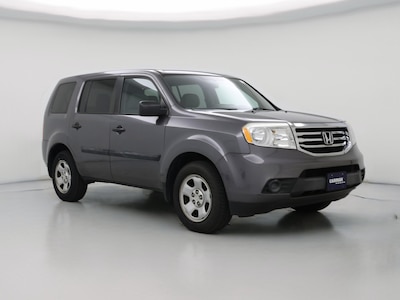 Gray 2015 Honda Pilot LX