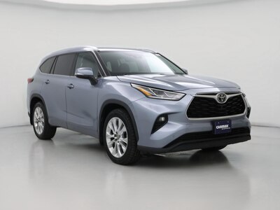 Blue 2021 Toyota Highlander Limited