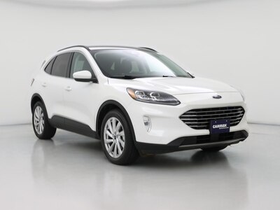 White 2021 Ford Escape Hybrid Titanium
