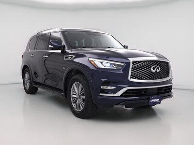 Blue 2020 Infiniti QX80 Luxe