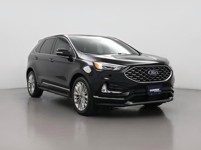 Black 2020 Ford Edge Titanium