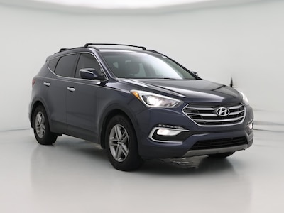 Blue 2018 Hyundai Santa Fe Sport
