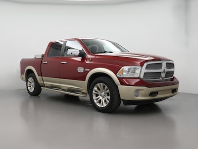 Red 2015 Ram 1500 Laramie Longhorn