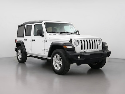 White 2019 Jeep Wrangler Unlimited Sport S