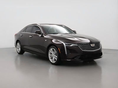 Red 2021 Cadillac CT4 Luxury