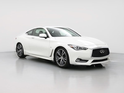 White 2019 Infiniti Q60 Luxe