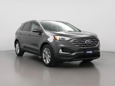 Gray 2019 Ford Edge Titanium