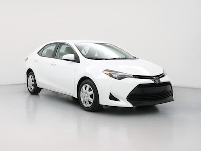 White 2018 Toyota Corolla LE