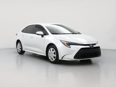 White 2025 Toyota Corolla Hybrid LE