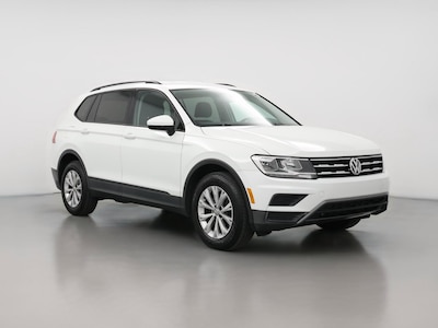 White 2018 Volkswagen Tiguan S