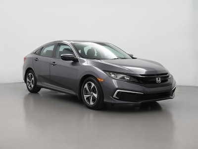 Gray 2019 Honda Civic LX