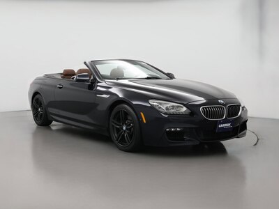 Black 2015 BMW 640 XI