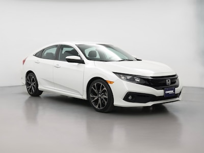 White 2021 Honda Civic Sport