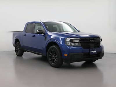 Blue 2024 Ford Maverick Lariat