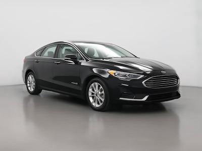 Black 2019 Ford Fusion Hybrid SEL