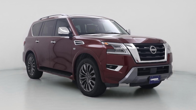2021 Nissan Armada Platinum Edition Hero Image