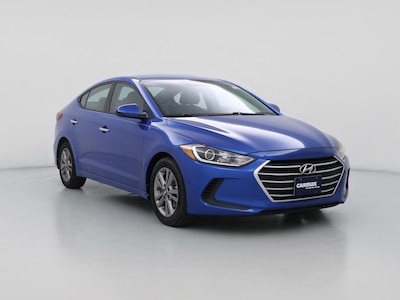 Blue 2017 Hyundai Elantra SE