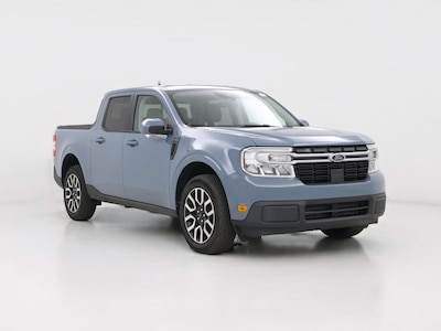 Blue 2022 Ford Maverick Lariat