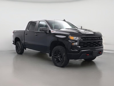 Black 2022 Chevrolet Silverado 1500 Custom Trail Boss