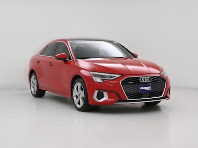 Red 2023 Audi A3 Premium