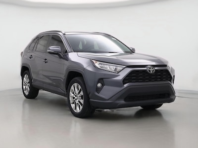 Gray 2021 Toyota RAV4 XLE Premium