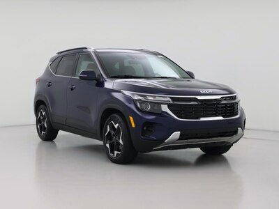 Blue 2024 Kia Seltos EX
