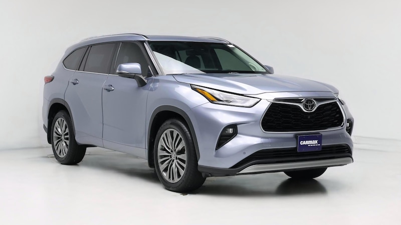 2021 Toyota Highlander Platinum Hero Image