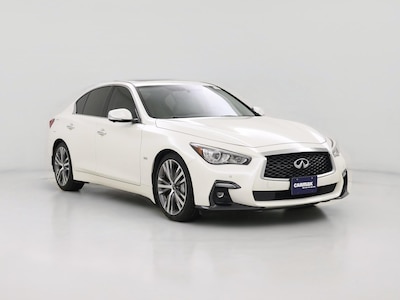 White 2019 Infiniti Q50 Sport