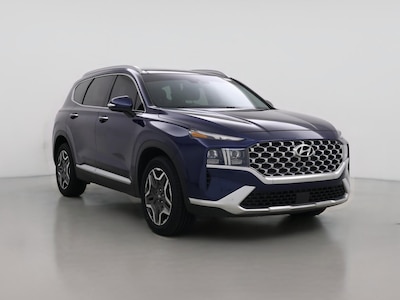 Blue 2023 Hyundai Santa Fe Limited