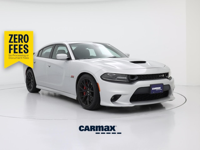 Silver 2019 Dodge Charger R/T Scat Pack RWD Sedan Rear-Wheel Drive Automatic