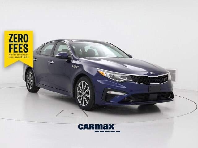 Blue 2019 Kia Optima Sedan Automatic