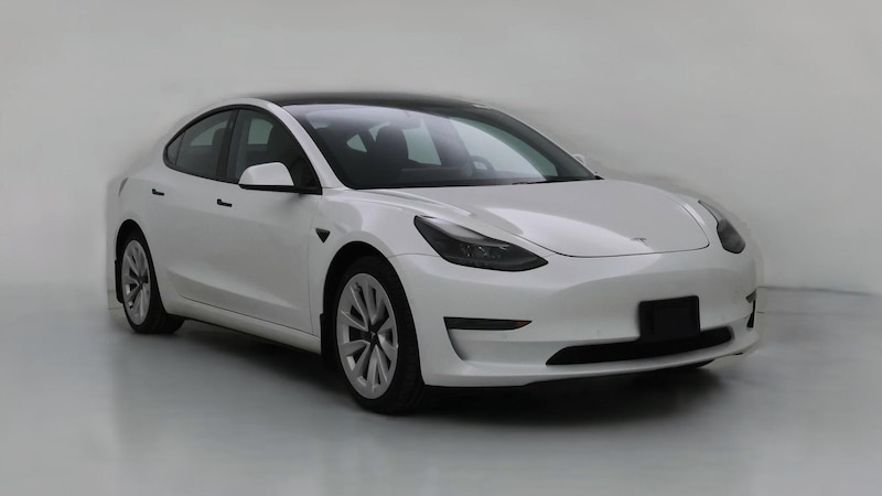 2022 Tesla Model 3 Long Range Hero Image