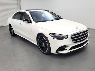 White 2022 Mercedes-Benz S580