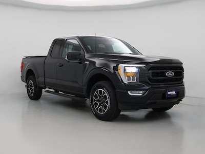 Black 2022 Ford F150 XLT
