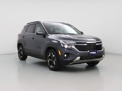 Blue 2024 Kia Seltos EX