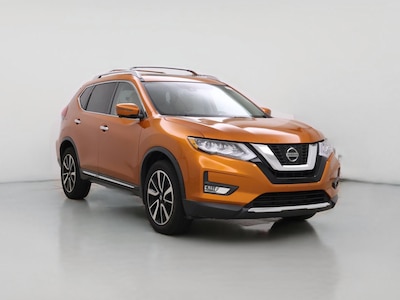 Orange 2019 Nissan Rogue SL