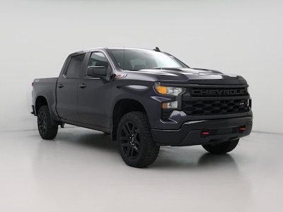 Gray 2022 Chevrolet Silverado 1500 Custom Trail Boss