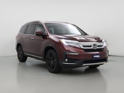 Red 2021 Honda Pilot Elite