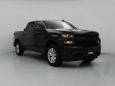 Black 2022 Chevrolet Silverado 1500 LTD Custom