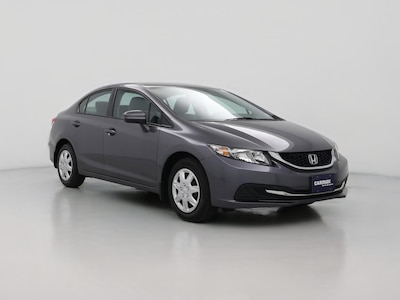 Gray 2014 Honda Civic LX