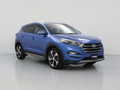 Blue 2017 Hyundai Tucson Sport