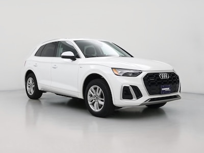White 2023 Audi Q5 S-Line Premium