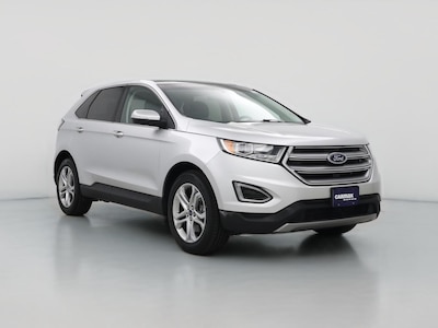 Silver 2018 Ford Edge Titanium