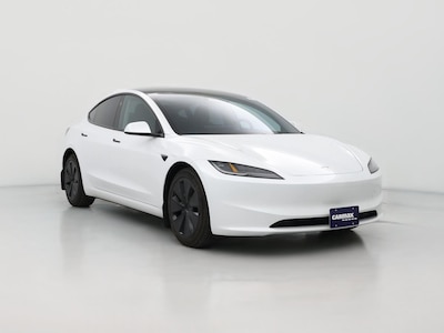 White 2024 Tesla Model 3 Long Range