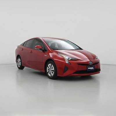 Red 2017 Toyota Prius Four
