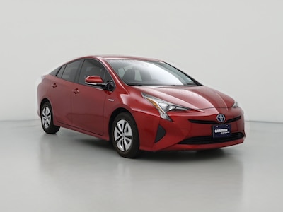 Red 2017 Toyota Prius Four