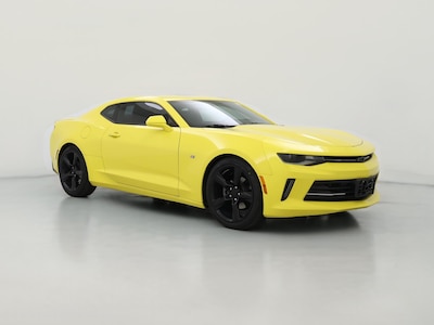 Yellow 2017 Chevrolet Camaro LT