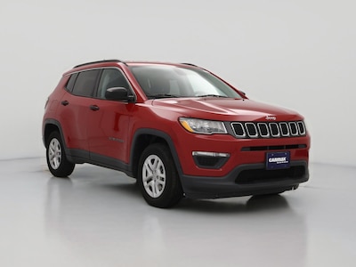 Red 2020 Jeep Compass Sport