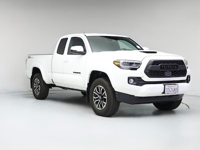 White 2022 Toyota Tacoma TRD Sport
