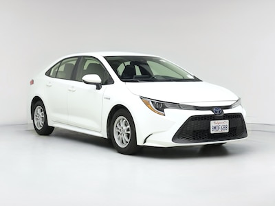 White 2020 Toyota Corolla Hybrid LE